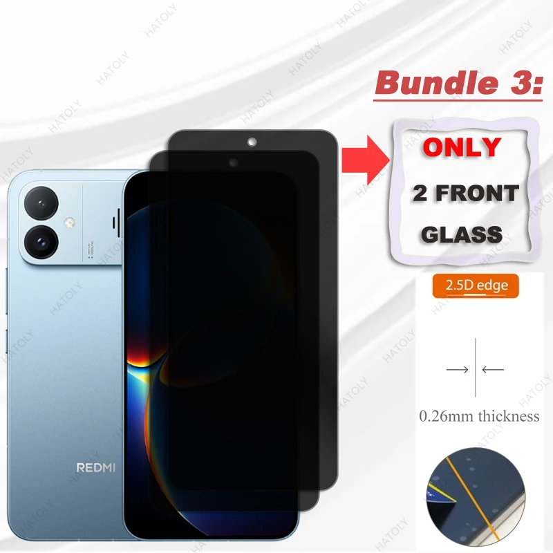Anti-spy Glass For Xiaomi Redmi K90 Max Glass Privacy Screen Protector For Redmi K90 Max 5G Tempered Glass Camera Lens Protector
Anti-spy Glass For Xiaomi Redmi K90 Max Glass Privacy Screen Protector For Redmi K90 Max 5G Tempered Glass Camera Lens Protector