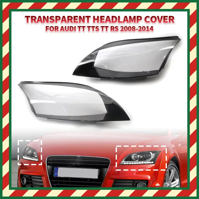 For Audi TT TTS TT RS 2008-2014 Headlight Cover Transparent Mask Headlamp Lamp Shell Lens Replace Original Lampshade Plexiglass
For Audi TT TTS TT RS 2008-2014 Headlight Cover Transparent Mask Headlamp Lamp Shell Lens Replace Original Lampshade Plexiglass