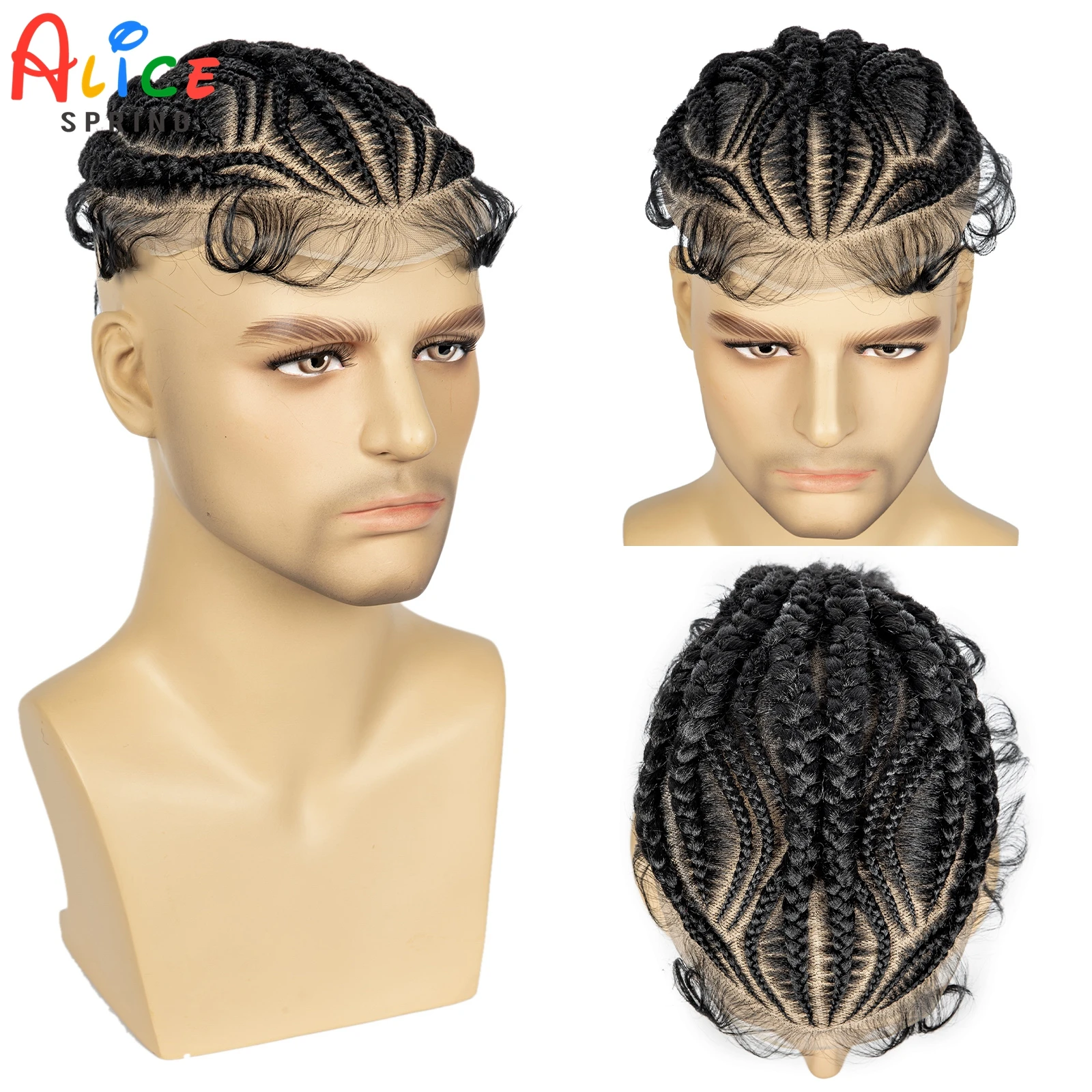 HD Full Lace Male Hairpieces with Cornrow Braids Men's Toupee Hair White Hair Reaplcement Synthetic Short Hair Topper for Men
HD Full Lace Male Hairpieces with Cornrow Braids Men's Toupee Hair White Hair Reaplcement Synthetic Short Hair Topper for Men
