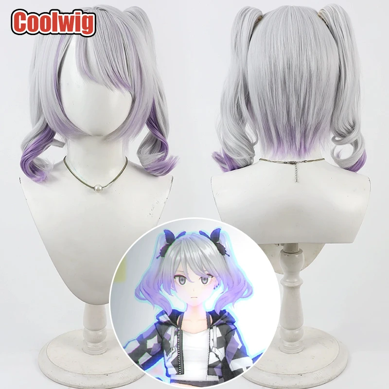 Coolwig Synthetic Hair Chi-chan Cosplay Wigs Honkai: Star Rail Chi-chan Silver White Mixed Purple Ponytail Wig Heat Resistant
Coolwig Synthetic Hair Chi-chan Cosplay Wigs Honkai: Star Rail Chi-chan Silver White Mixed Purple Ponytail Wig Heat Resistant