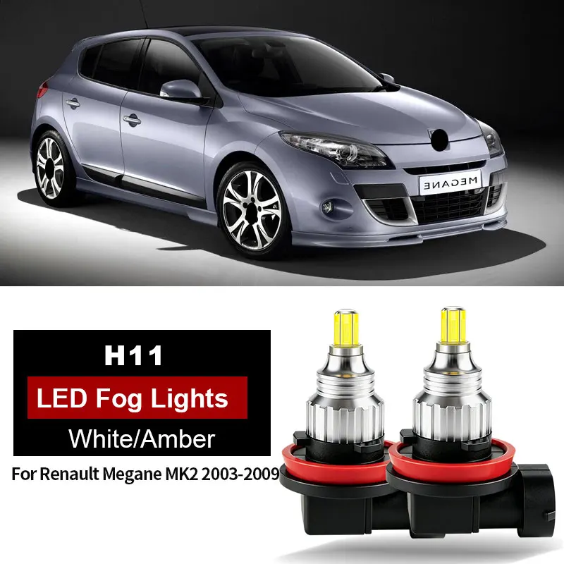 2PCS H11 Led Anti Fog Bulb For Renault Sandero Megane MK2 Duster Logan Clio Hatchback 1.6L Modus Car Headlights Projector DRL
2PCS H11 Led Anti Fog Bulb For Renault Sandero Megane MK2 Duster Logan Clio Hatchback 1.6L Modus Car Headlights Projector DRL