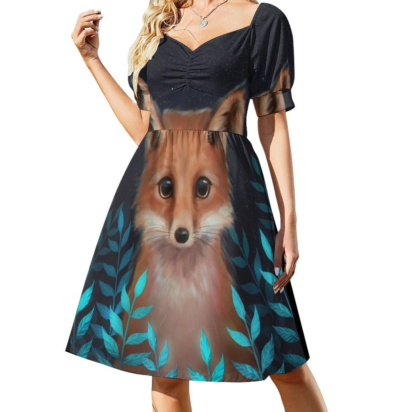 Fox Short Sleeved Dress birthday dress for women luxury 2025 Dresses gala women's evening dresses long sleeve dress
Fox Short Sleeved Dress birthday dress for women luxury 2025 Dresses gala women's evening dresses long sleeve dress