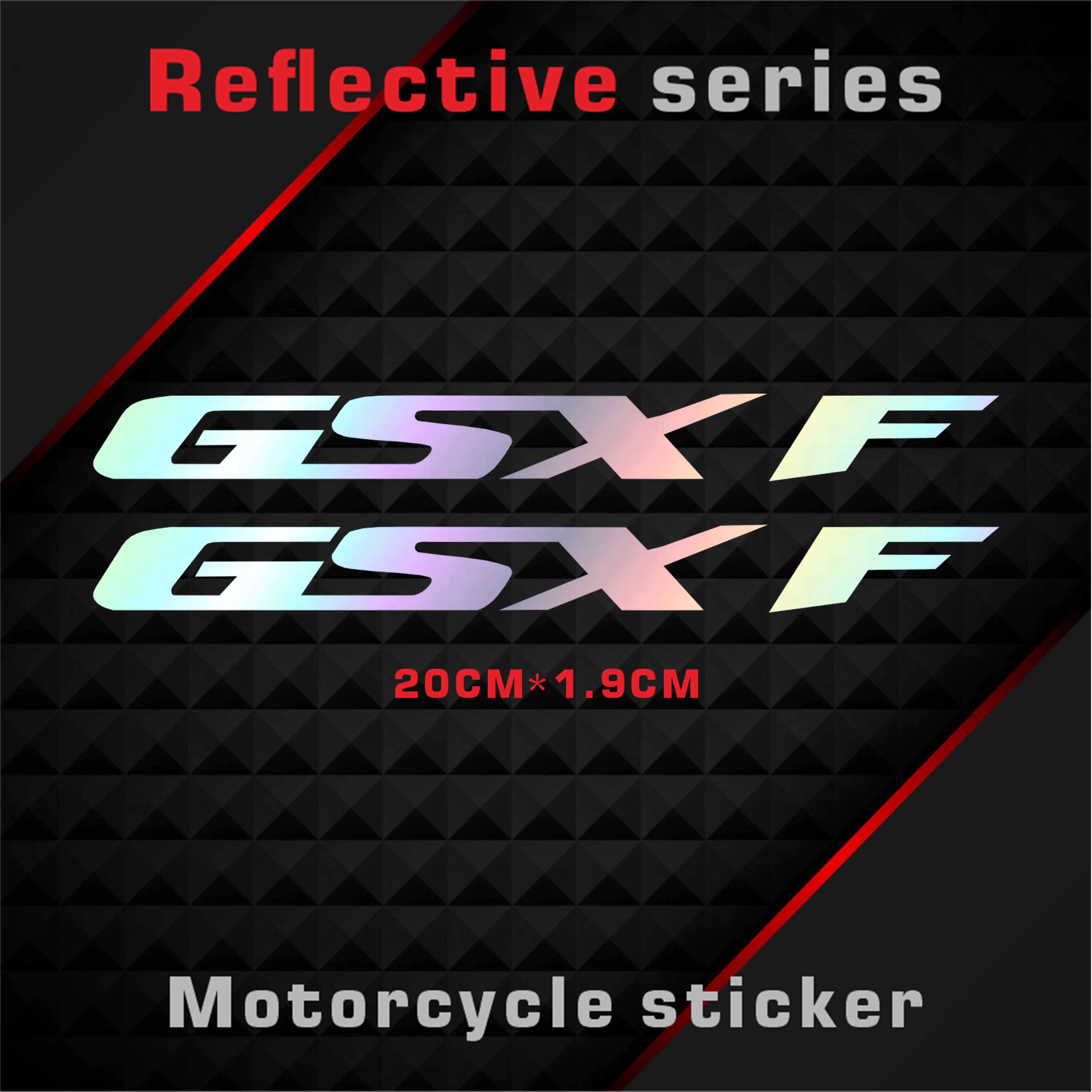 Новые наклейки на мотоцикл, светоотражающие водонепроницаемые наклейки с логотипом топливного бака, комплект декоративных наклеек для GSXF
Новые наклейки на мотоцикл, светоотражающие водонепроницаемые наклейки с логотипом топливного бака, комплект декоративных наклеек для GSXF