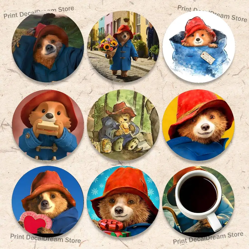 P-Paddington Bear Wood Coaster Set - Heat Resistant For Tea & Coffee, Home Cafe Decor Holiday Gift
P-Paddington Bear Wood Coaster Set - Heat Resistant For Tea & Coffee, Home Cafe Decor Holiday Gift