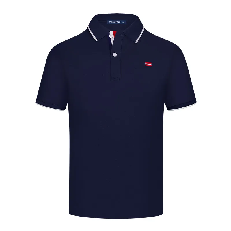 Short-sleeved men's lapel polo shirt summer new comfortable breathable business fashion casual half sleeve
Short-sleeved men's lapel polo shirt summer new comfortable breathable business fashion casual half sleeve