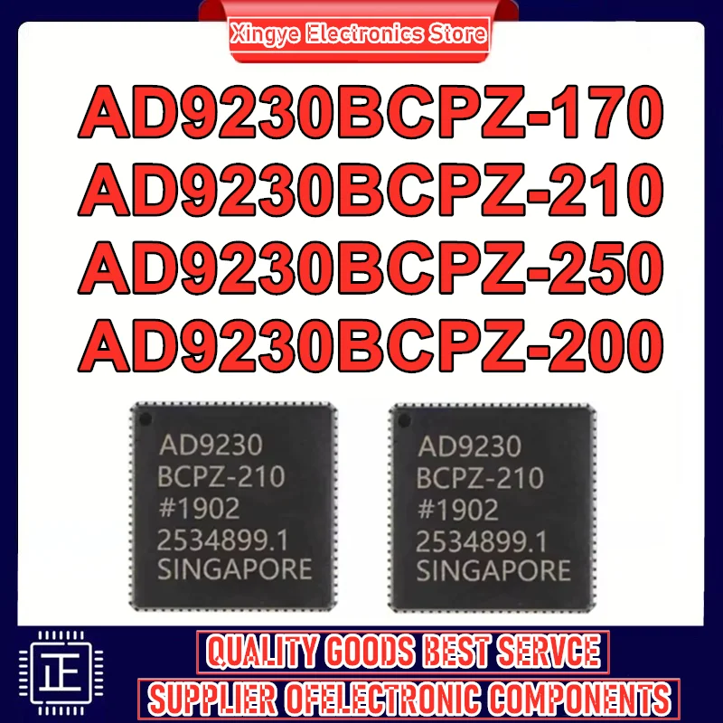 AD9230BCPZ-170 AD9230BCPZ-210 AD9230BCPZ-250 AD9230BCPZ-200 LFCSP56 IC Chip 100% новый оригинал в наличии
AD9230BCPZ-170 AD9230BCPZ-210 AD9230BCPZ-250 AD9230BCPZ-200 LFCSP56 IC Chip 100% новый оригинал в наличии
