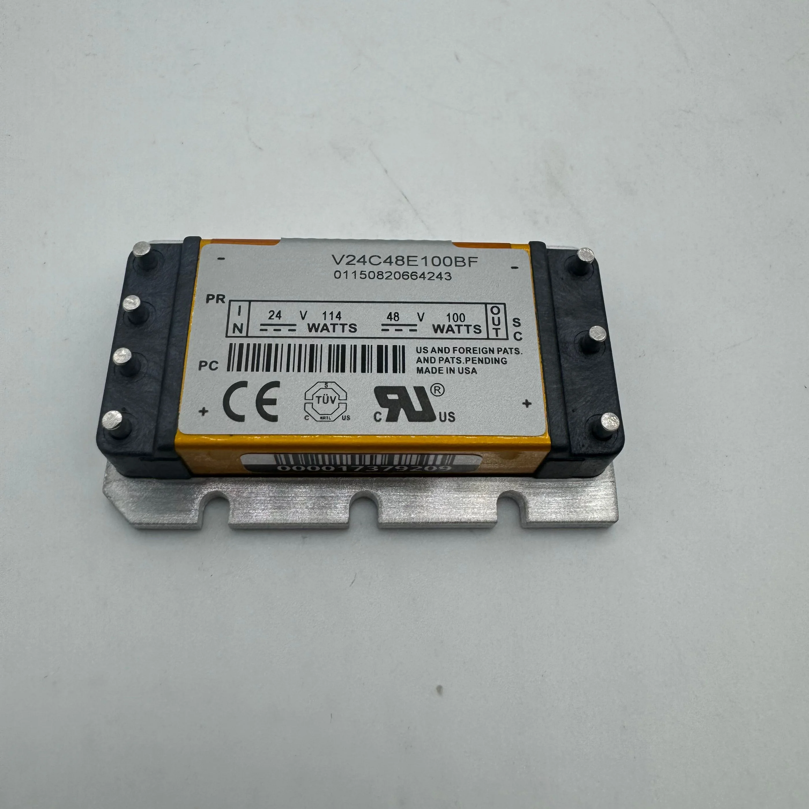 1 шт. V24C48E100BF модуль питания DC-DC новый 100% гарантия качества
1 шт. V24C48E100BF модуль питания DC-DC новый 100% гарантия качества