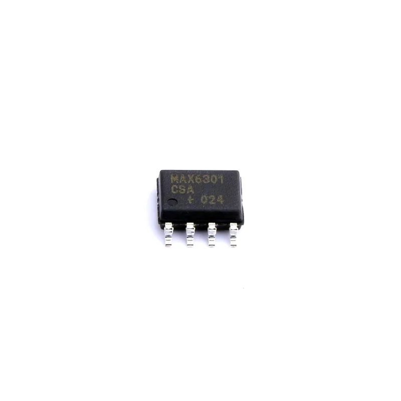 10pcs/Lot MAX6301CSA+T SOP-8 Supervisory Circuits +5V, Low-Power, uP Supervisory Circuits with Adjustable Reset/Watchdog
10pcs/Lot MAX6301CSA+T SOP-8 Supervisory Circuits +5V, Low-Power, uP Supervisory Circuits with Adjustable Reset/Watchdog