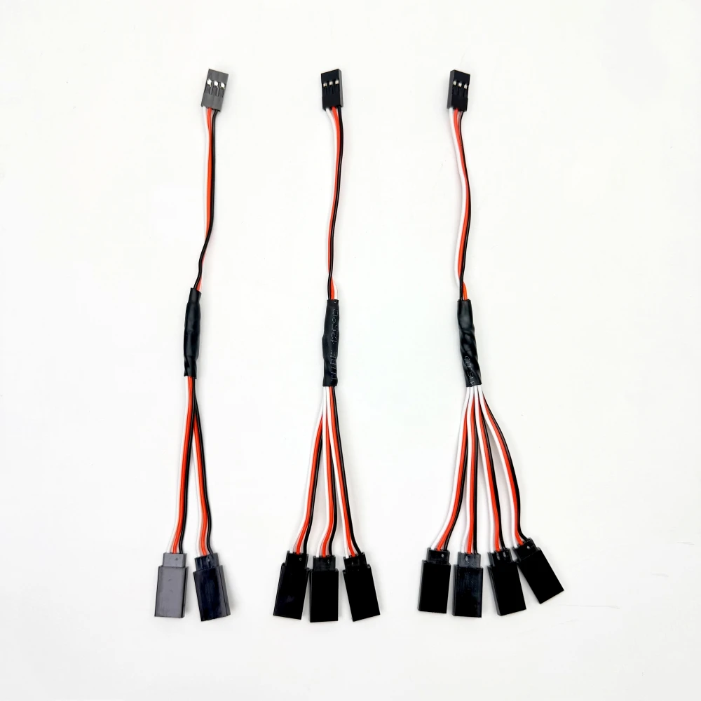 1PCS 20cm RC Servo Extension Cable 1to2 1to3 1 to 4 for Futaba JR Male to Female RC Model
1PCS 20cm RC Servo Extension Cable 1to2 1to3 1 to 4 for Futaba JR Male to Female RC Model