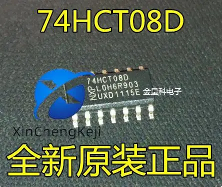 30pcs original new 74HCT08D SOP-14 logic IC
30pcs original new 74HCT08D SOP-14 logic IC