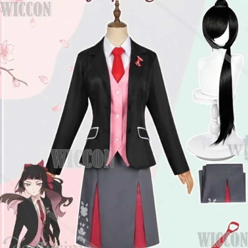 Agents Of The Four Seasons: Dance Of Spring Cosplay Sakura Himedaka Kawaii Pink Vest JK Dress Wigs Halloween Navidad Carnaval
Agents Of The Four Seasons: Dance Of Spring Cosplay Sakura Himedaka Kawaii Pink Vest JK Dress Wigs Halloween Navidad Carnaval