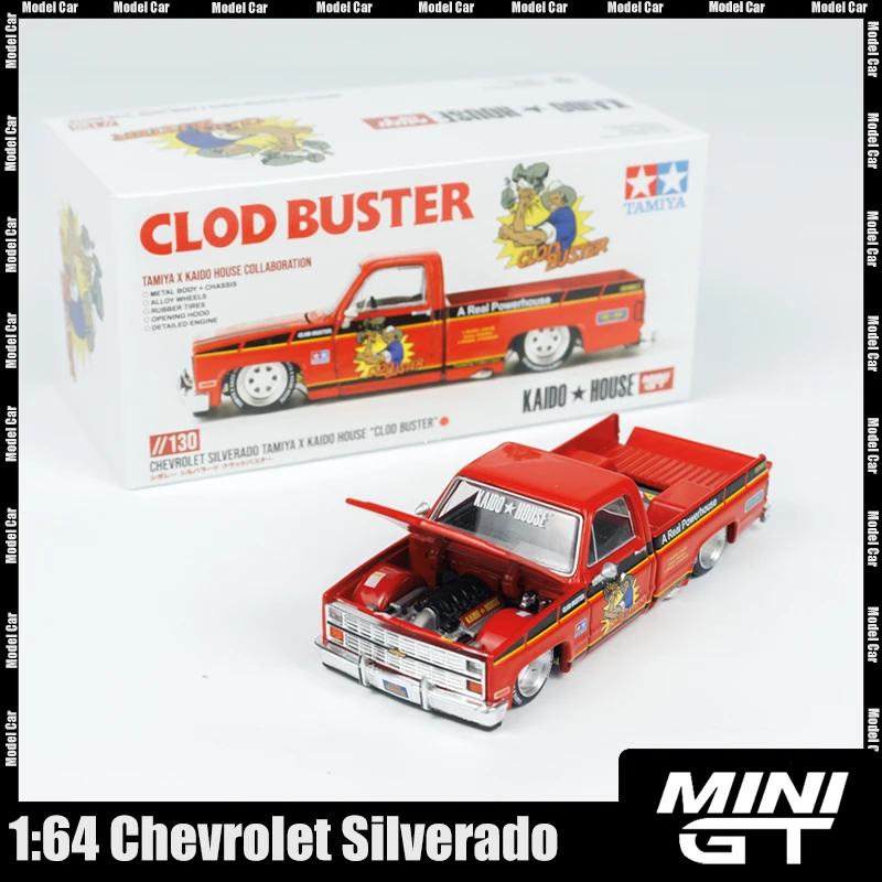 NEW Mini Gt 1:64 Chevrolet Silverado Miniature Model Car Mode#130 Alloy Car Figure Collection Desk Decor Customiz Birthday Gift
NEW Mini Gt 1:64 Chevrolet Silverado Miniature Model Car Mode#130 Alloy Car Figure Collection Desk Decor Customiz Birthday Gift