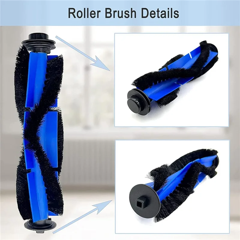 B83B-Multi Surface Roller Main Side Brush Fit For Robovac 11S/15C/30C/12C Vacuum Cleaner Replacement Parts Replacement Accessori
B83B-Multi Surface Roller Main Side Brush Fit For Robovac 11S/15C/30C/12C Vacuum Cleaner Replacement Parts Replacement Accessori