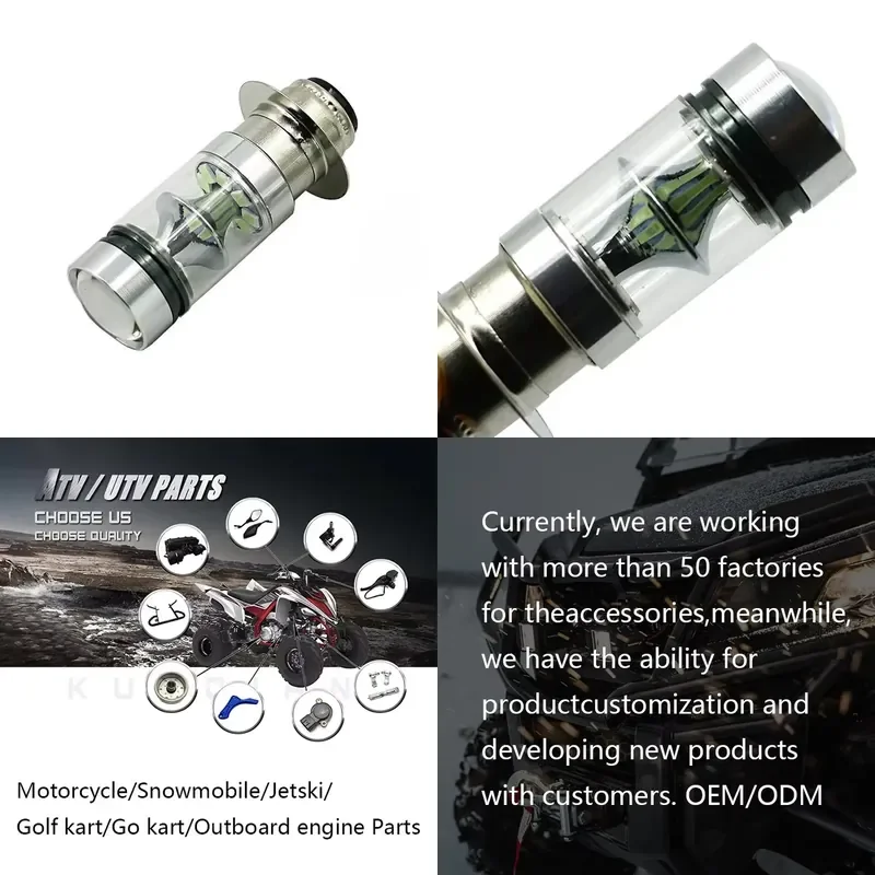 i 100W ICE BLUE High Power H6 Lights Bulbs for ATV YFM 125 250 350 400 450 600 660 700 Big Bear Wolverine Grizzly
i 100W ICE BLUE High Power H6 Lights Bulbs for ATV YFM 125 250 350 400 450 600 660 700 Big Bear Wolverine Grizzly