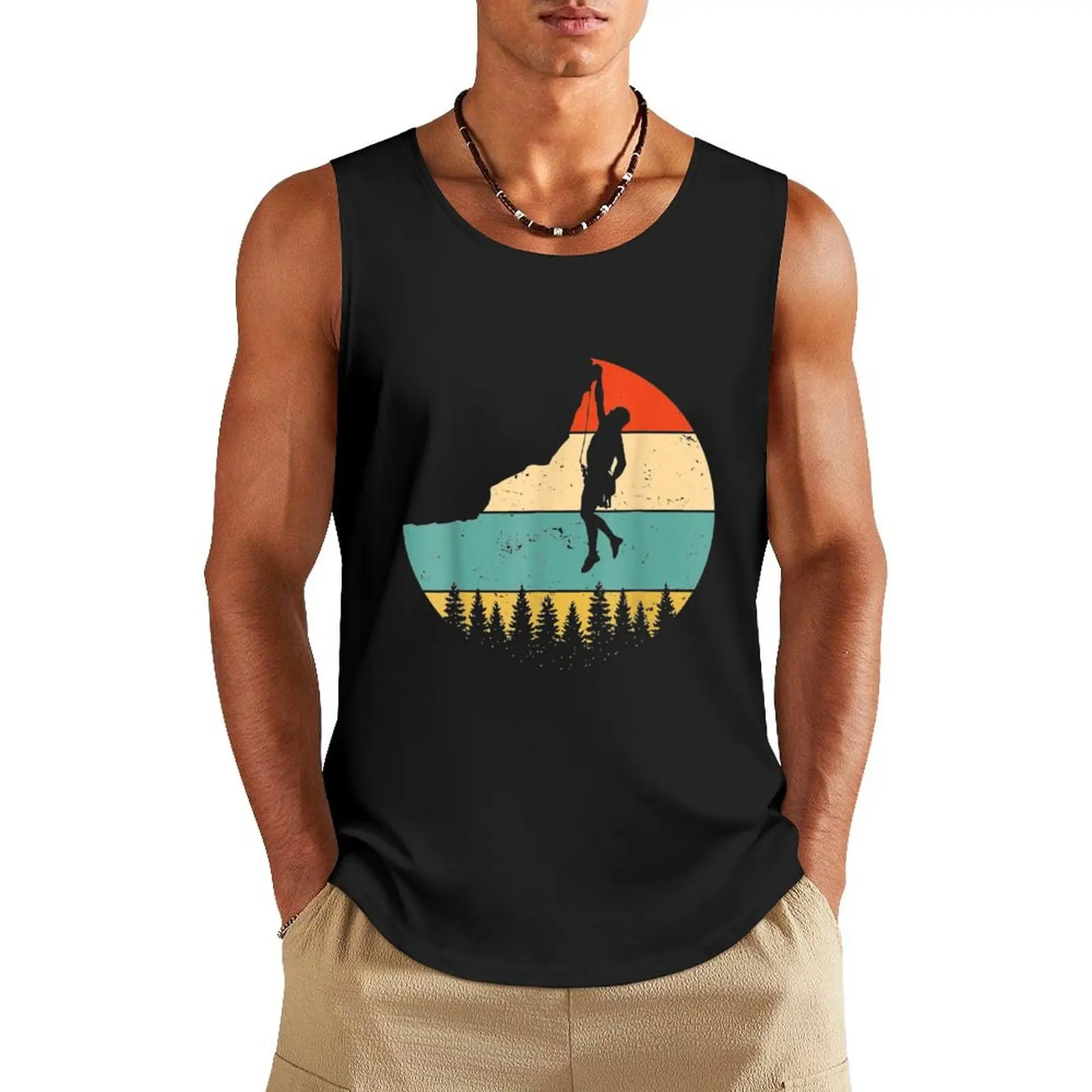 Rock Climbing Mountain Climber Rock Climbing Climber Mountain Bouldering Funny Tank Top summer 2025 singlet for men
Rock Climbing Mountain Climber Rock Climbing Climber Mountain Bouldering Funny Tank Top summer 2025 singlet for men