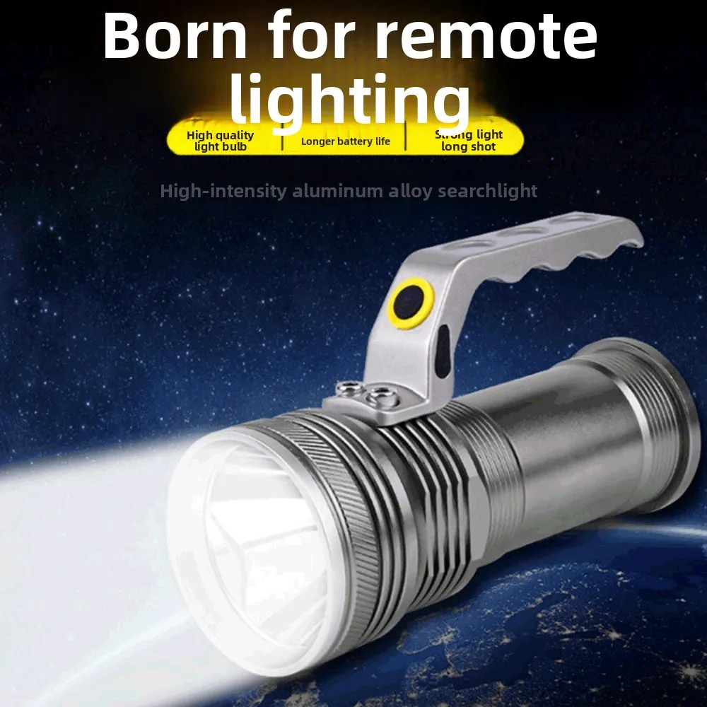 Водонепроницаемый фонарик из алюминиевого сплава - супер яркий перезаряжаемый ручной фонарь, портативное освещение для дома и улицы
Водонепроницаемый фонарик из алюминиевого сплава - супер яркий перезаряжаемый ручной фонарь, портативное освещение для дома и улицы