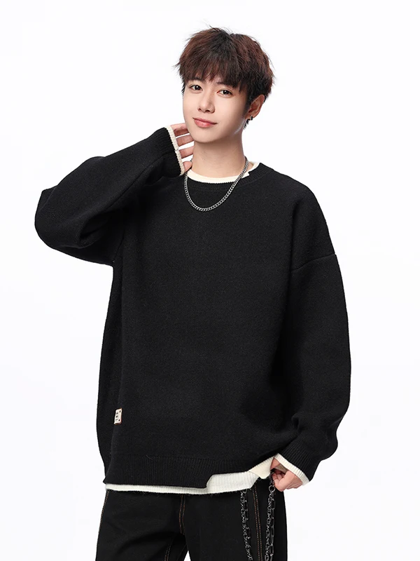 Американский утепленный вязаный свитер для мужчин, зимний базовый слой, молодежный, для пар, модный, однотонный, из пряжи
Американский утепленный вязаный свитер для мужчин, зимний базовый слой, молодежный, для пар, модный, однотонный, из пряжи