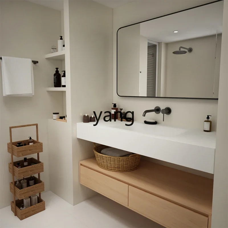 CCL bathroom cabinet combination rock slab hot bending integrated washbasin toilet washbasin minimalist washbasin
CCL bathroom cabinet combination rock slab hot bending integrated washbasin toilet washbasin minimalist washbasin