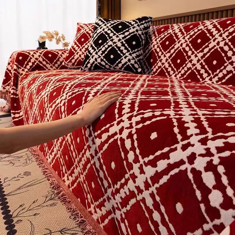 Vintage Thicken Chenille Sofa Cover Sofa Blanket Simple Cushion Ins Wind Sand Hair Towel Fashion Lunch Blanket Sofa Towel
Vintage Thicken Chenille Sofa Cover Sofa Blanket Simple Cushion Ins Wind Sand Hair Towel Fashion Lunch Blanket Sofa Towel