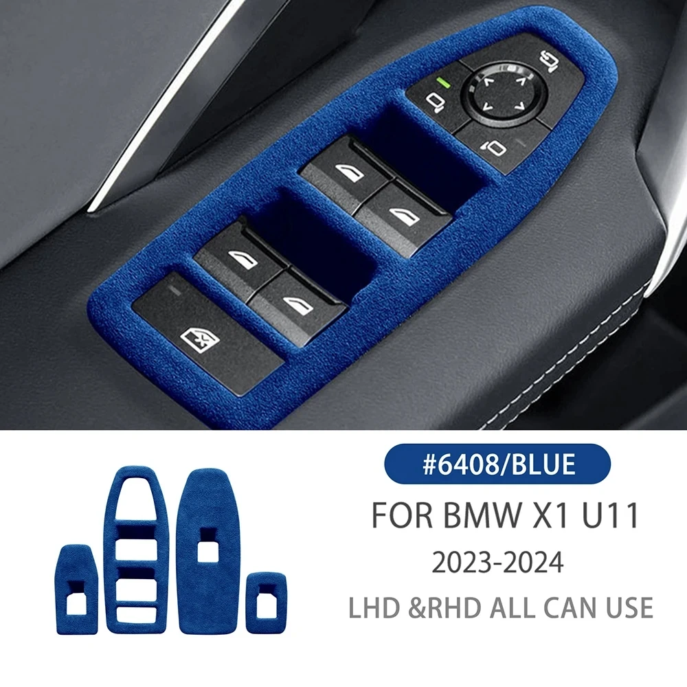 Итальянская замша премиум-класса для Bmw X1 U11 2023 2024, панель автомобильной двери, окна, подъемника, панель переключателя, аксессуары для внутренней отделки автомобиля
Итальянская замша премиум-класса для Bmw X1 U11 2023 2024, панель автомобильной двери, окна, подъемника, панель переключателя, аксессуары для внутренней отделки автомобиля
