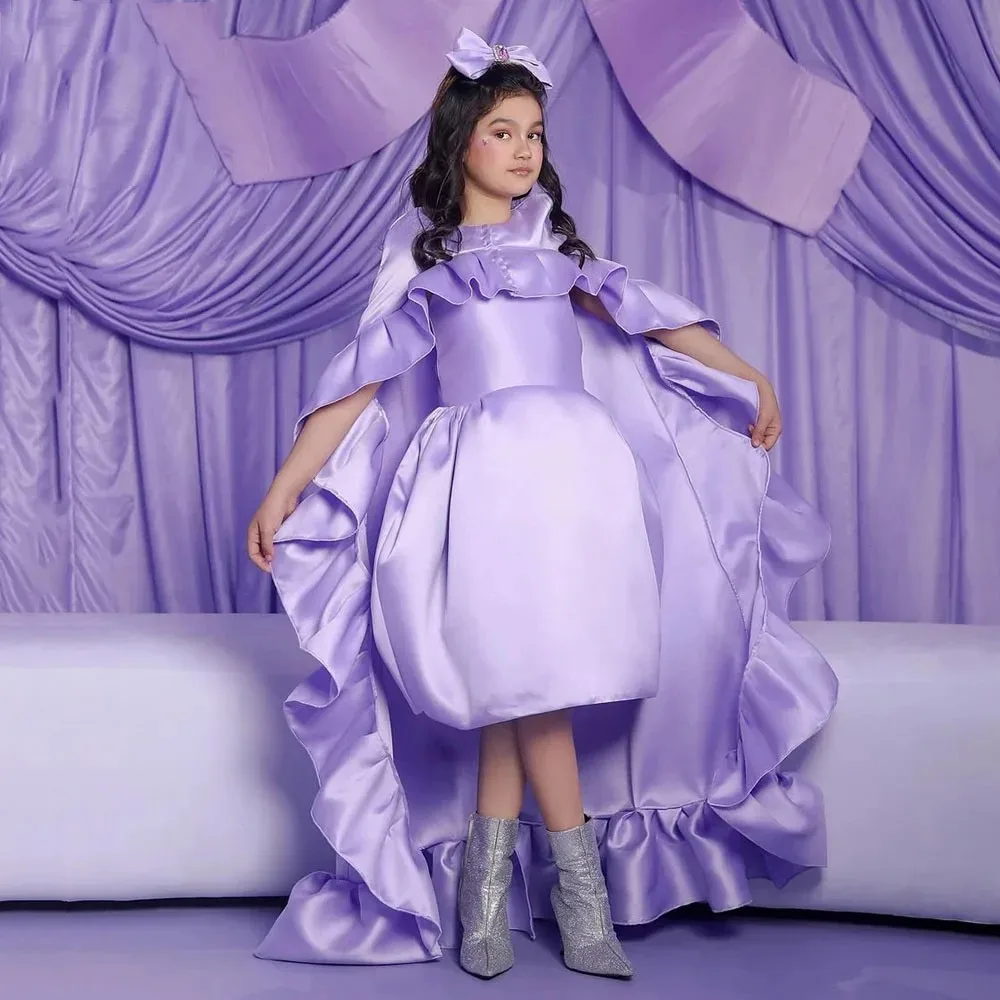 Customized Wedding Kids Appliques Flower Girl Dress for Tiered Tulle Princess Pageant Dress with Bow Custom Party Ball Gown New
Customized Wedding Kids Appliques Flower Girl Dress for Tiered Tulle Princess Pageant Dress with Bow Custom Party Ball Gown New