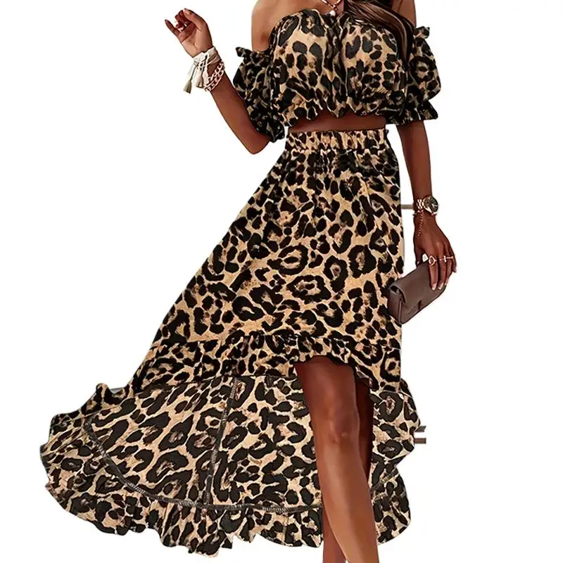 2025 New Fashion Printed Puff Sleeve Top + Skirt Two-piece Sets Women Summer Casual Loose Short-sleeved Skirt Suit For Women
2025 New Fashion Printed Puff Sleeve Top + Skirt Two-piece Sets Women Summer Casual Loose Short-sleeved Skirt Suit For Women