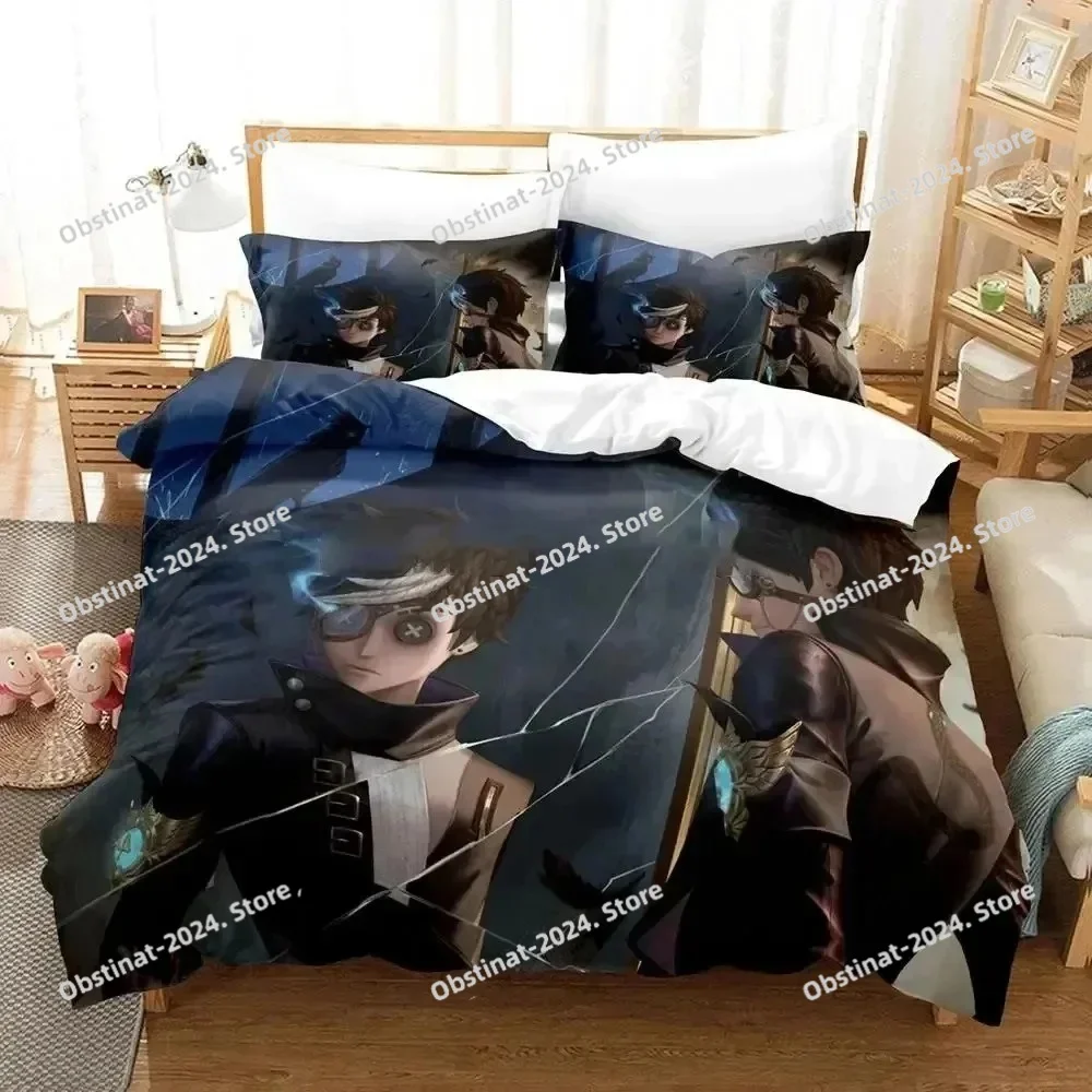 3d Anime Game Identity V Bedding Set Duvet Cover Bed Set Quilt Cover Pillowcase Comforter king Queen Size Boys Adult Bedding Set
3d Anime Game Identity V Bedding Set Duvet Cover Bed Set Quilt Cover Pillowcase Comforter king Queen Size Boys Adult Bedding Set