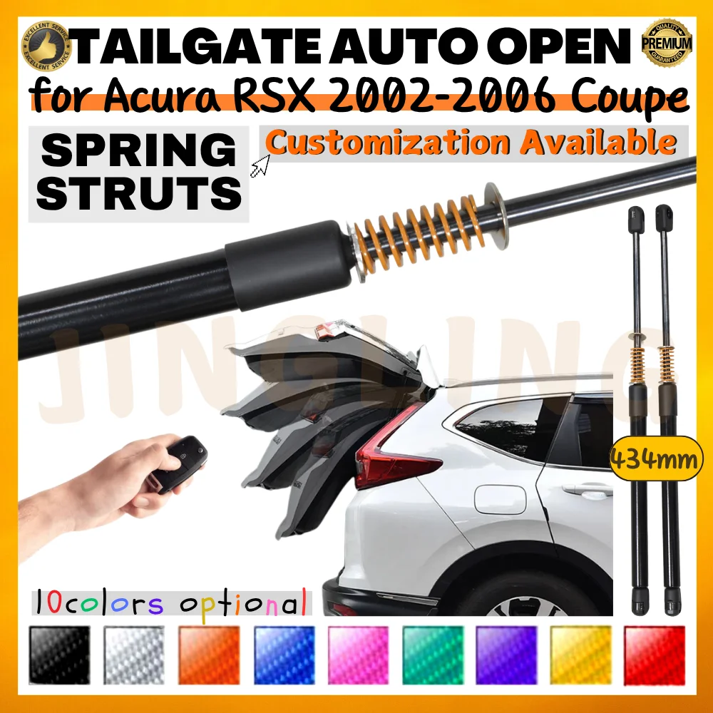 Qty(2) Trunk Struts with Spring for Acura RSX 2002-2006 Coupe 434MM Rear Tailgate Boot Lift Supports Shock Absorbers Dampers
Qty(2) Trunk Struts with Spring for Acura RSX 2002-2006 Coupe 434MM Rear Tailgate Boot Lift Supports Shock Absorbers Dampers