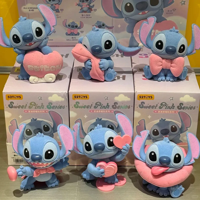 Disney Blind Box Stitch Sweet Pink Series Flocking Doll Cute Stitch Фигурка Mystery Box Сюрприз Коллекционная игрушка в подарок
Disney Blind Box Stitch Sweet Pink Series Flocking Doll Cute Stitch Фигурка Mystery Box Сюрприз Коллекционная игрушка в подарок