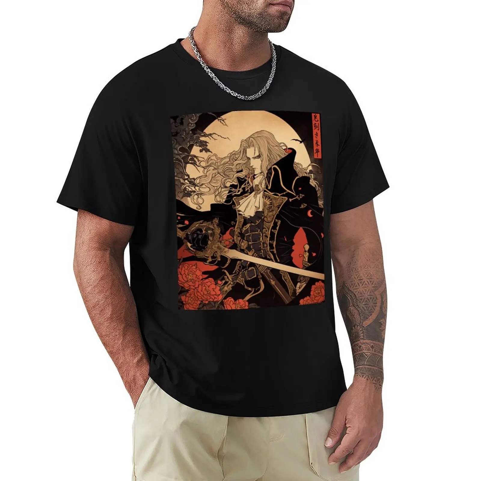 Traditional Alucard T-Shirt vintage graphic tee blanks Short sleeve tee mens designer clothes
Traditional Alucard T-Shirt vintage graphic tee blanks Short sleeve tee mens designer clothes