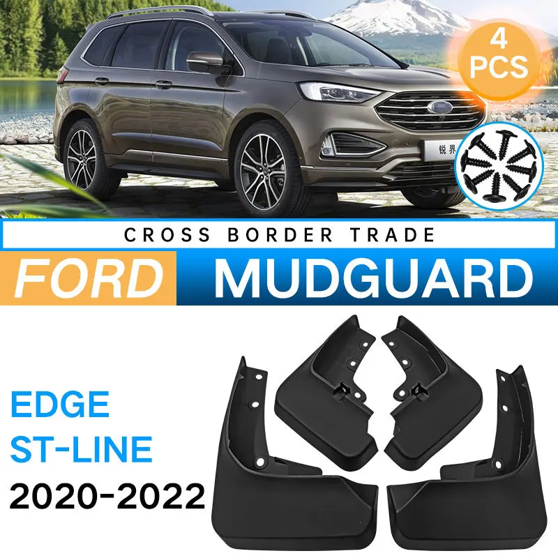 Car Auto Mud Flaps Splash Guards Fender Mudguard for Ford Edge ST-Line 2020-2022 No Drilling Easy Installation Accessory
Car Auto Mud Flaps Splash Guards Fender Mudguard for Ford Edge ST-Line 2020-2022 No Drilling Easy Installation Accessory