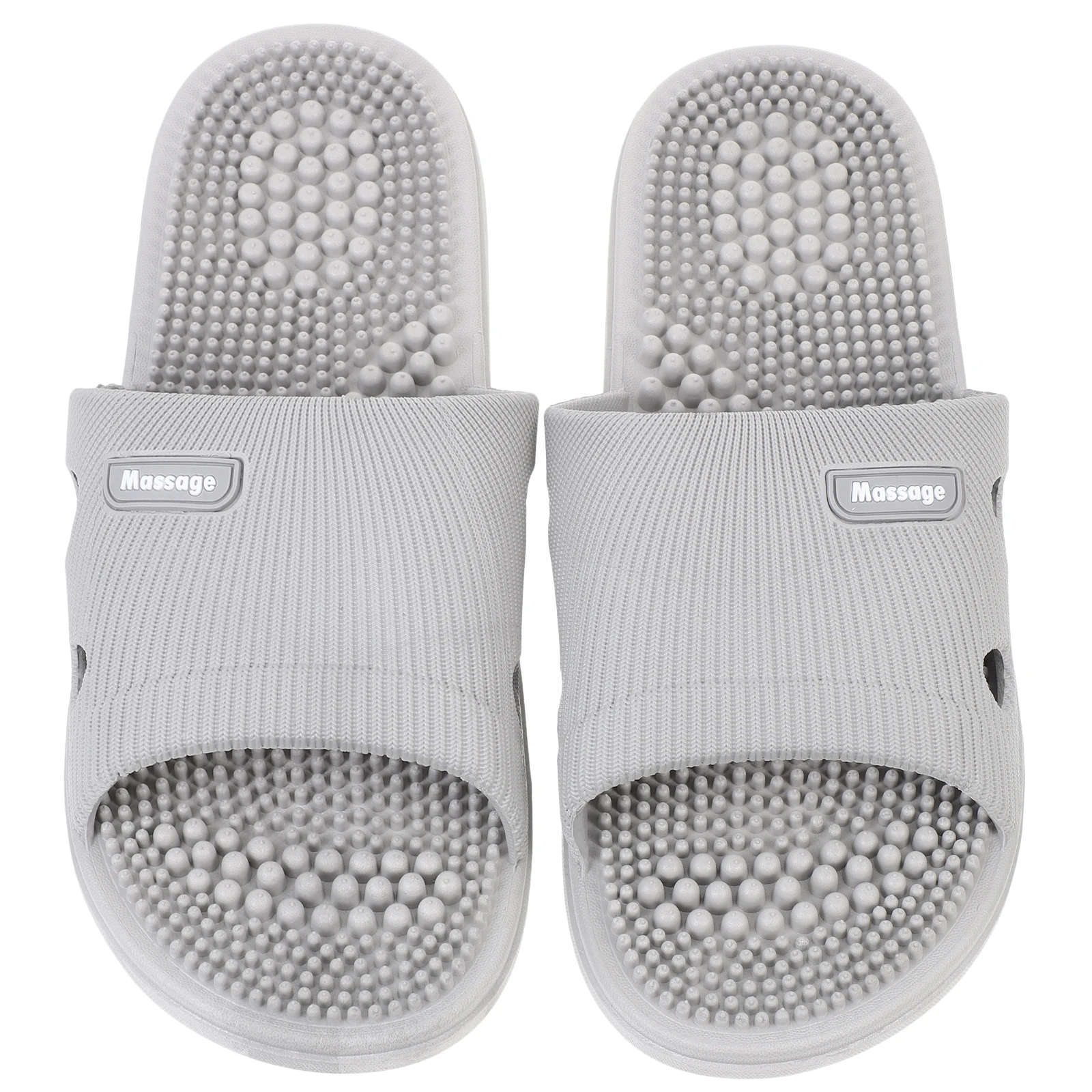 Summer Anti Slip Massaging Sandals for Women Men Grey 44 45 Size Soft Elastic PVC Slippers Household Breathable Indoor Footwear
Summer Anti Slip Massaging Sandals for Women Men Grey 44 45 Size Soft Elastic PVC Slippers Household Breathable Indoor Footwear