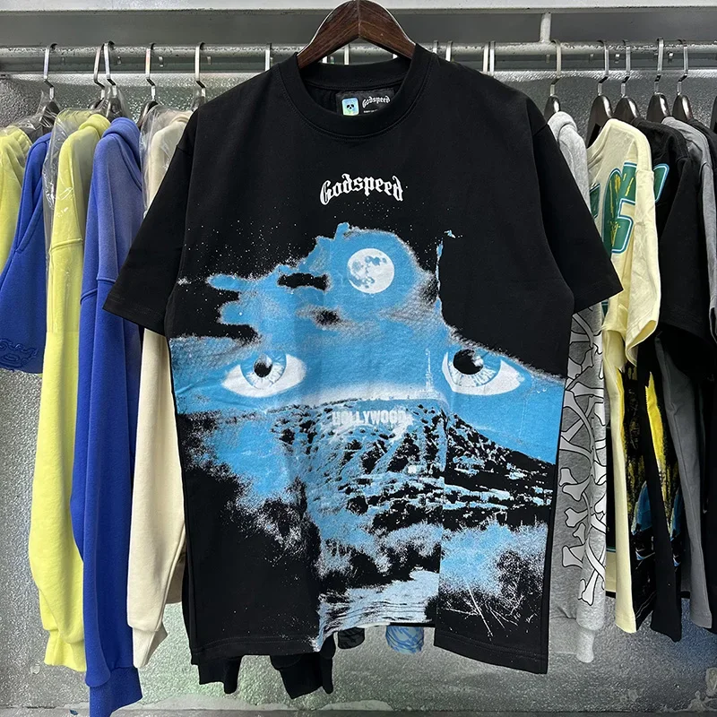 Spring Summer Casual Top Tees GOD SPEED Spring Short Sleeve Men's And Women's Breathable Printing Pattern Y2K T-shirts
Spring Summer Casual Top Tees GOD SPEED Spring Short Sleeve Men's And Women's Breathable Printing Pattern Y2K T-shirts