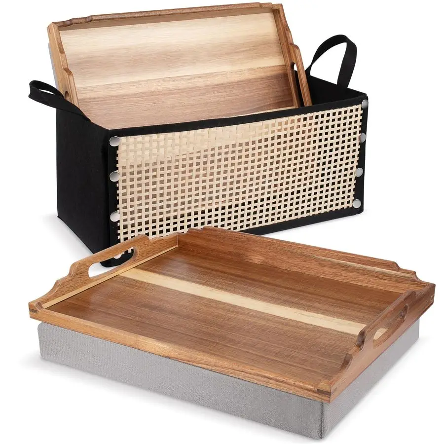 Письменный стол с подушкой, деревянный поднос для кровати, поднос для еды, поднос для отдыха в кресле, поднос для завтрака, поднос для еды в телевізорной кровати, 2 подносы из акации A
Письменный стол с подушкой, деревянный поднос для кровати, поднос для еды, поднос для отдыха в кресле, поднос для завтрака, поднос для еды в телевізорной кровати, 2 подносы из акации A