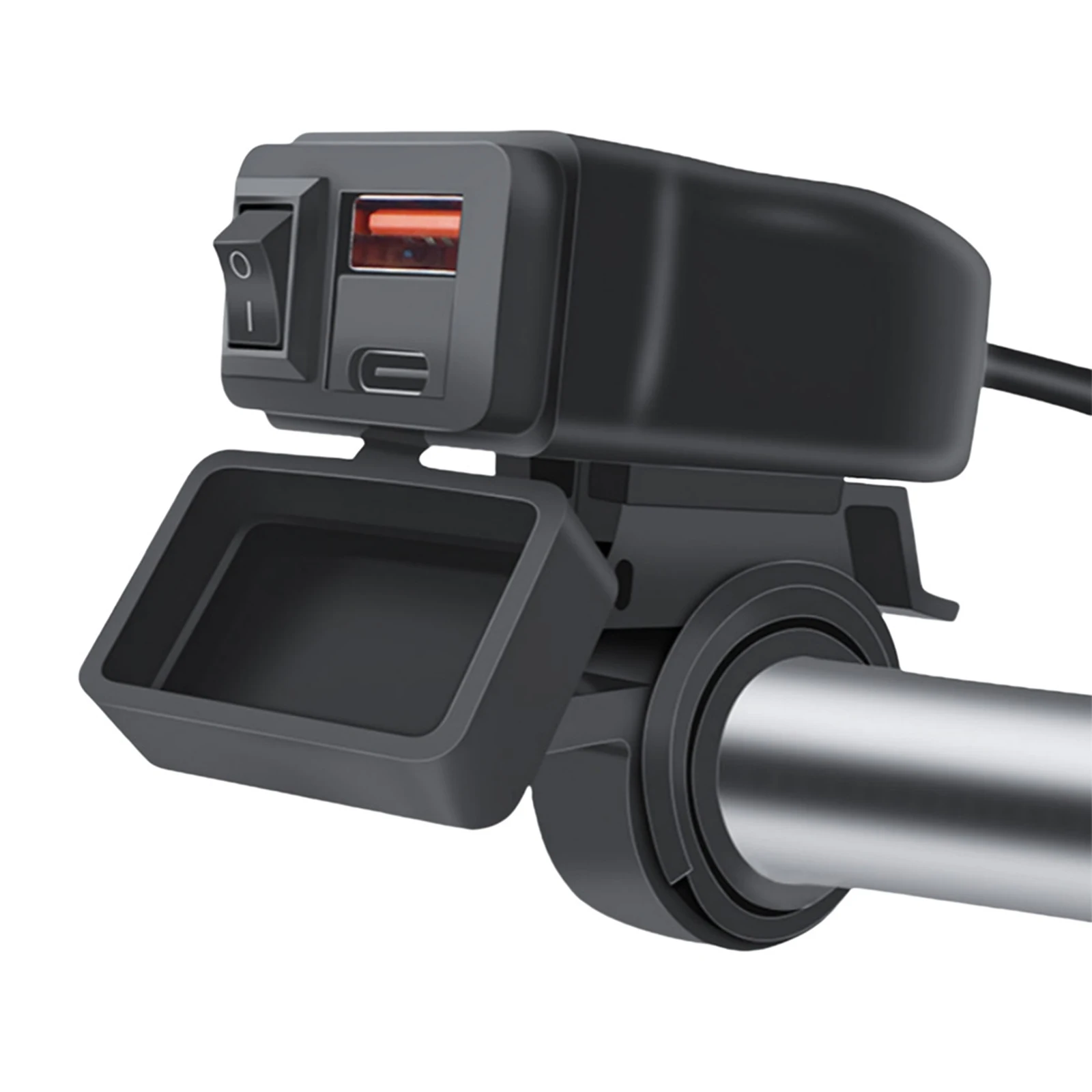 Motorcycle USB Charger 12V Dual USB Type C PD & QC 3.0 Motorcycle Phone Charger with ON/Off Switch for Phone Tablet GPS etc
Motorcycle USB Charger 12V Dual USB Type C PD & QC 3.0 Motorcycle Phone Charger with ON/Off Switch for Phone Tablet GPS etc