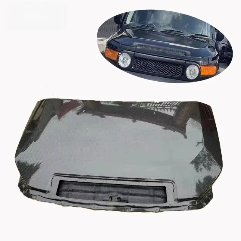 New Carbon Fiber Hood for FJ Cruiser Vented Engine Cover
New Carbon Fiber Hood for FJ Cruiser Vented Engine Cover