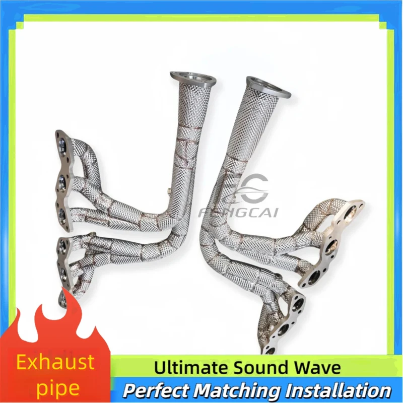 Automotive Performance Exhaust Manifold for 2010-2016 Aston Martin Rapide 6.0L V12 Exhaust Pipe with Heat Shield Manifold
Automotive Performance Exhaust Manifold for 2010-2016 Aston Martin Rapide 6.0L V12 Exhaust Pipe with Heat Shield Manifold