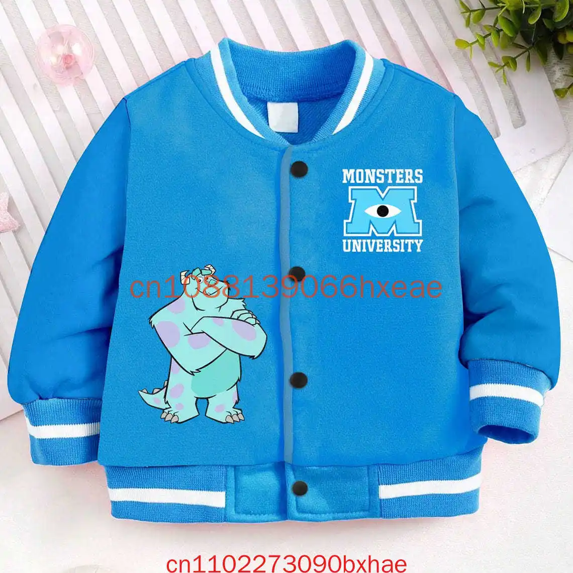 Детская и молодежная бейсбольная куртка Mike Wazowski Monsters University, модная уличная мужская бейсбольная куртка Disney с 3D принтом 
Детская и молодежная бейсбольная куртка Mike Wazowski Monsters University, модная уличная мужская бейсбольная куртка Disney с 3D принтом