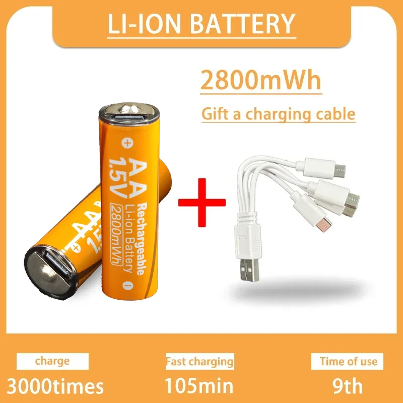 2025New High Performance True Capacity USB/TYPE-C/CHARGER Rechargeable Lithium AA AAA Rechargeable Battery Camera Gaming Console
2025New High Performance True Capacity USB/TYPE-C/CHARGER Rechargeable Lithium AA AAA Rechargeable Battery Camera Gaming Console