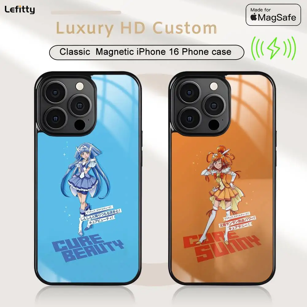 Cartoon S-Smile P-Precures Phone Case MagSafe Magnetic For iPhone 16 15 14 13 12 11 Pro Plus Max Mini Wireless Charger Funda
Cartoon S-Smile P-Precures Phone Case MagSafe Magnetic For iPhone 16 15 14 13 12 11 Pro Plus Max Mini Wireless Charger Funda