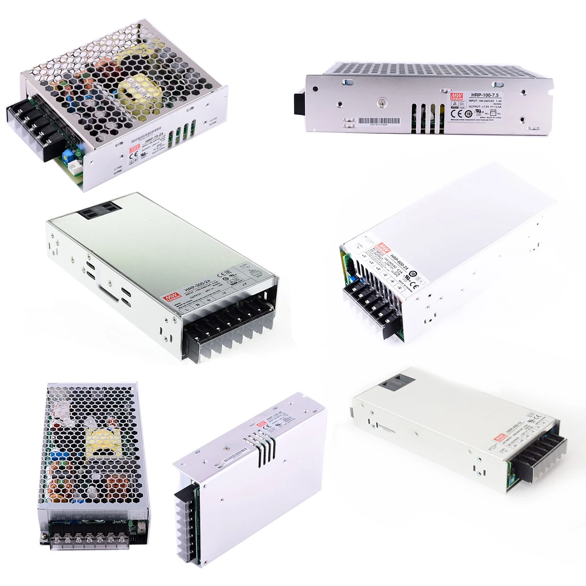 (Meanwell)HRP-75/100/150/200/300/450/600 PFC Power supply acdc -3.3/5/7.5/12/15/24/36/48 with constant current limiting circuit
(Meanwell)HRP-75/100/150/200/300/450/600 PFC Power supply acdc -3.3/5/7.5/12/15/24/36/48 with constant current limiting circuit