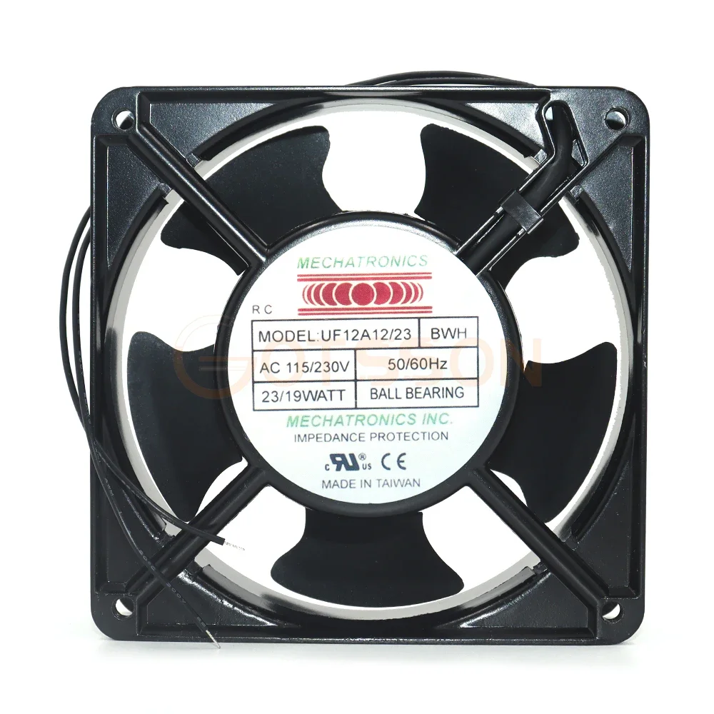 Новая модель: UF12A12/23 BWh AC115/230V 23/19W вентилятор с двойным напряжением 12038
Новая модель: UF12A12/23 BWh AC115/230V 23/19W вентилятор с двойным напряжением 12038