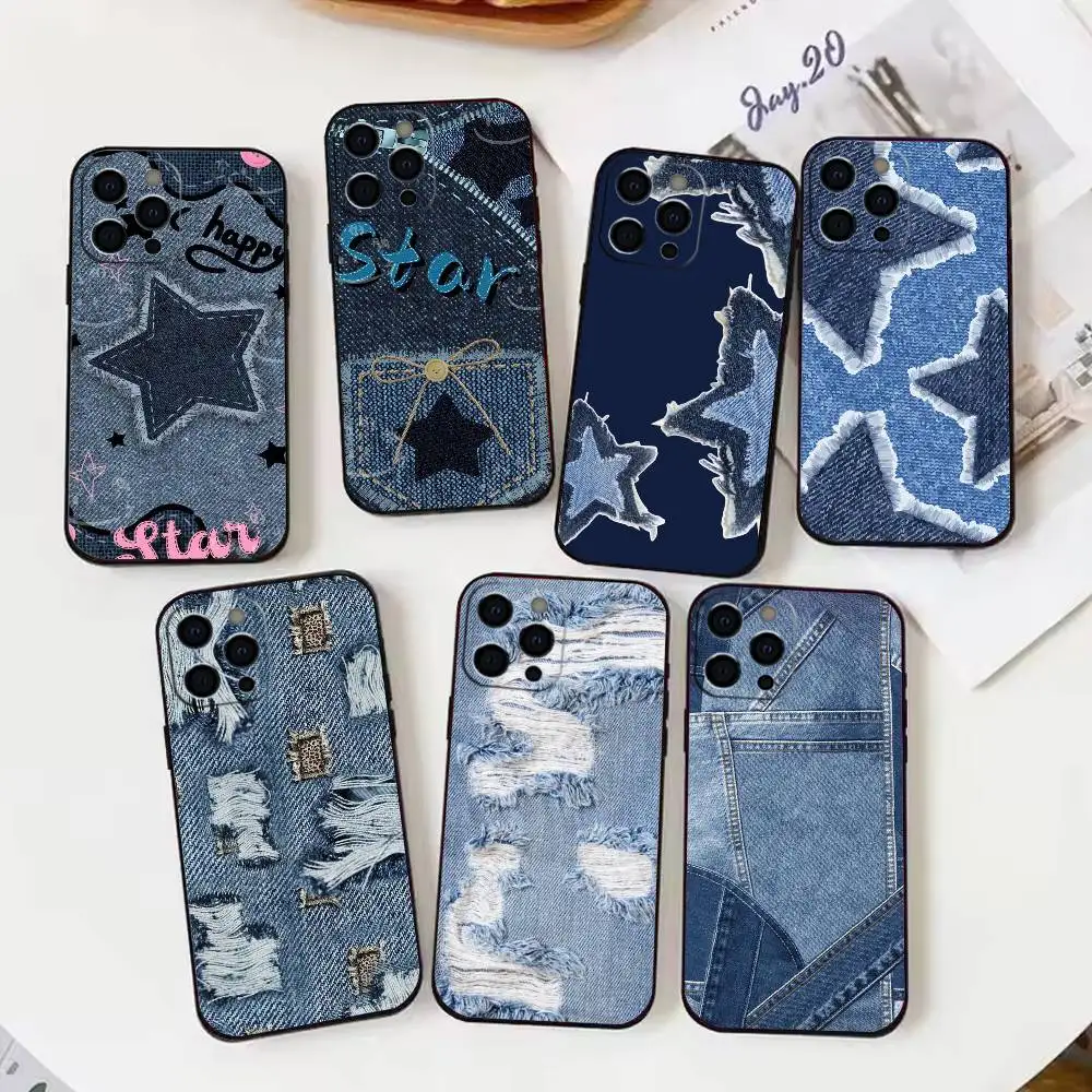 Retro denim patches Phone Case For iPhone 17,16,15,14,13,12,11 X XR Plus,Soft Silicone Black Cover
Retro denim patches Phone Case For iPhone 17,16,15,14,13,12,11 X XR Plus,Soft Silicone Black Cover