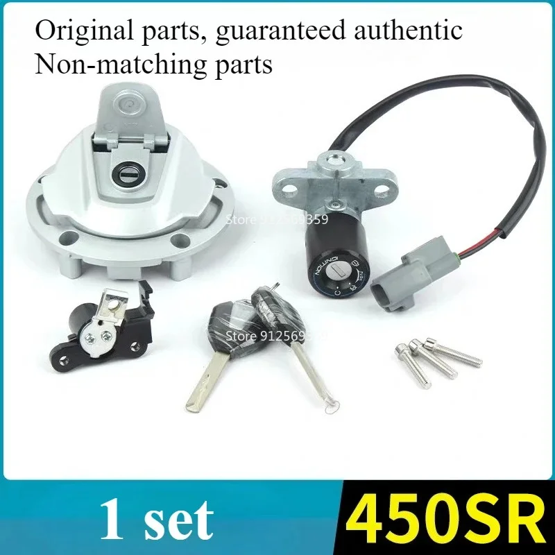 Motorcycle Ignition Key Switch Lock Fuel Oil Tank Cap For CFMOTO 450SR Original accessories
Motorcycle Ignition Key Switch Lock Fuel Oil Tank Cap For CFMOTO 450SR Original accessories