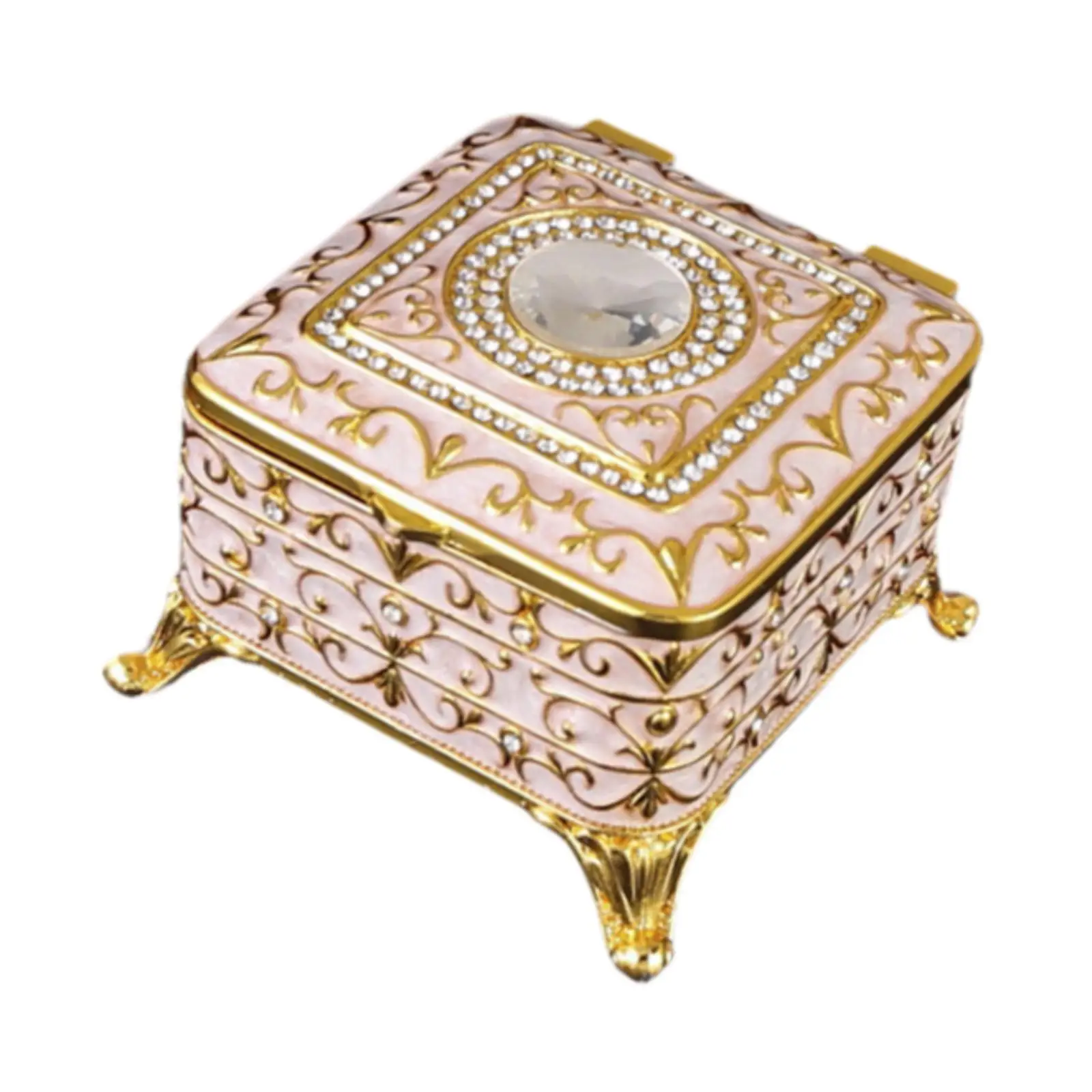 Square Jewelry Box Decorative Creative Small Treasure Box Retro High End Jewelry Decorative Box for Jewelry Necklace Earrings
Square Jewelry Box Decorative Creative Small Treasure Box Retro High End Jewelry Decorative Box for Jewelry Necklace Earrings