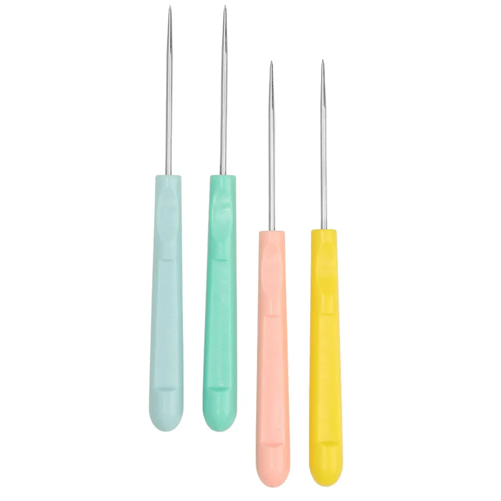 4pcs Sugar Stir Needle Scribe Tools Cookie Baking Pink Yellow Blue Green 5 2inch Anti Skid DIY Cake Decorating Supplies
4pcs Sugar Stir Needle Scribe Tools Cookie Baking Pink Yellow Blue Green 5 2inch Anti Skid DIY Cake Decorating Supplies