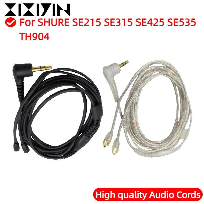 XIXIYIN 64 inches / 1.6 Meters White Headphone Earphone Cable Cord Wire For SHURE SE215 SE315 SE425 SE535 TH904 Audio Cable
XIXIYIN 64 inches / 1.6 Meters White Headphone Earphone Cable Cord Wire For SHURE SE215 SE315 SE425 SE535 TH904 Audio Cable