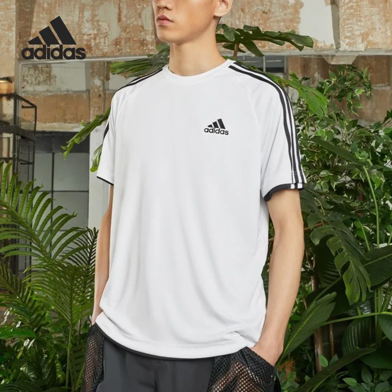 Adidas Summer Men's Striped Classic Crew Neck Sports Casual T-Shirt KU3920
Adidas Summer Men's Striped Classic Crew Neck Sports Casual T-Shirt KU3920