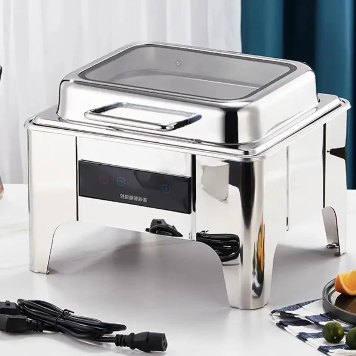 2024 New Design Stainless Steel Food Warmer Electrical Heating Chafing Dish Buffet Set Catering Service With 5L Capacity
2024 New Design Stainless Steel Food Warmer Electrical Heating Chafing Dish Buffet Set Catering Service With 5L Capacity