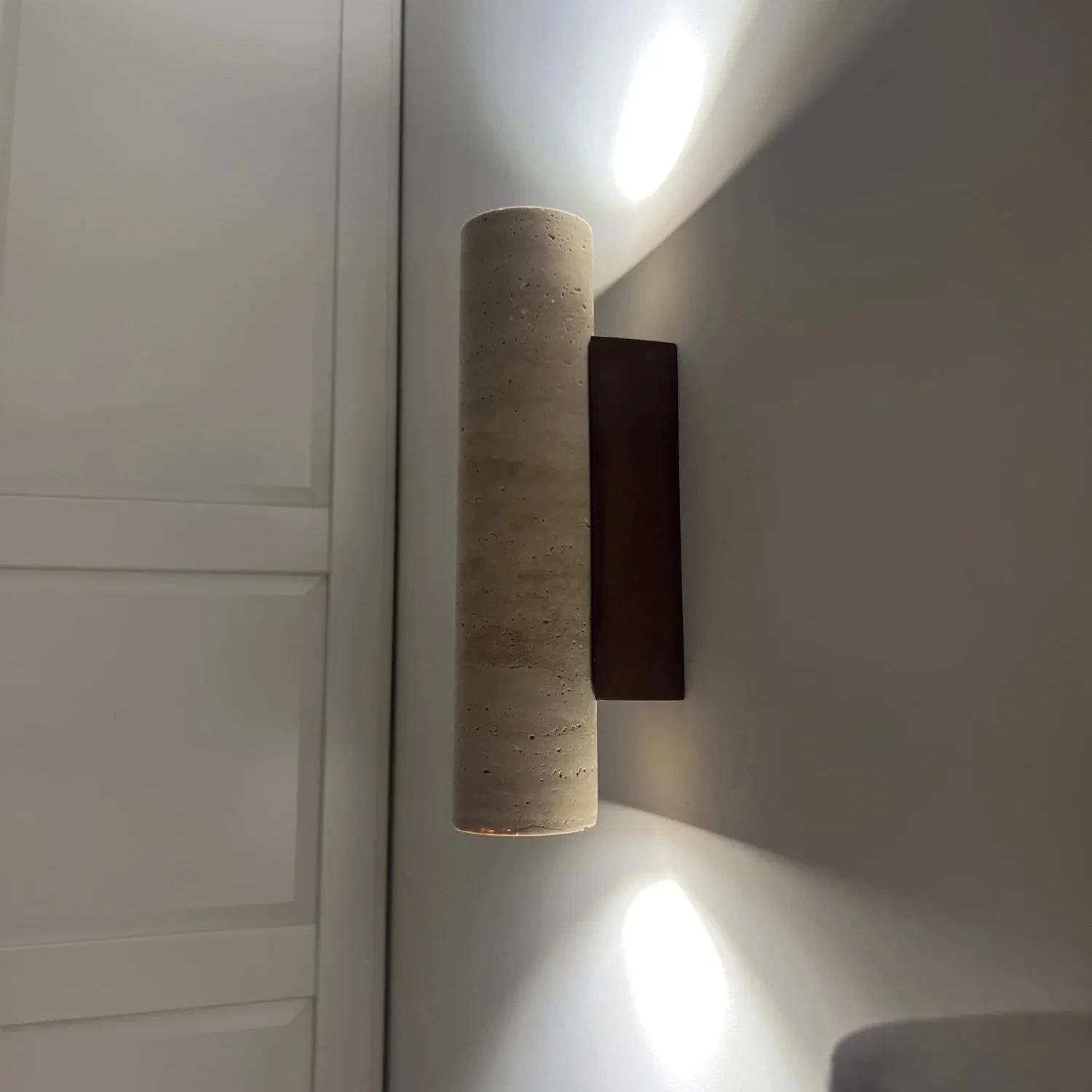 Wabi Sabi Japandi Wall Lamp Yellow Travertine Stone Wall Sconce E27 Base Bedroom Balcony Foyer Waterproof Outdoor Lighting
Wabi Sabi Japandi Wall Lamp Yellow Travertine Stone Wall Sconce E27 Base Bedroom Balcony Foyer Waterproof Outdoor Lighting